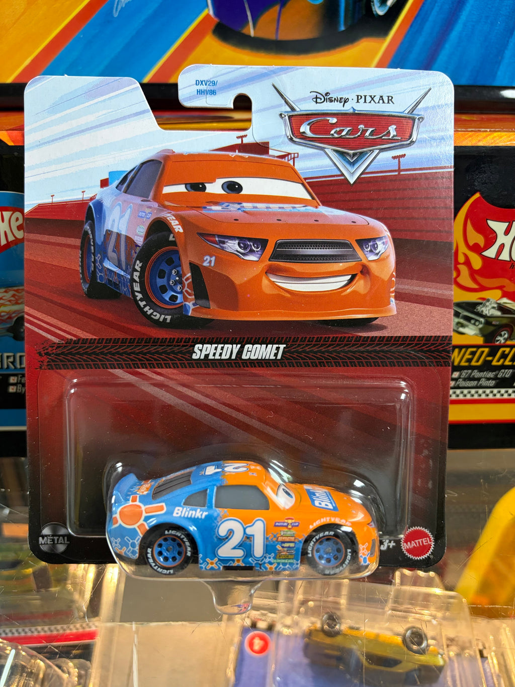 Disney Pixar Cars 1:55 Scale Die-Cast Metal – Speedy Comet
