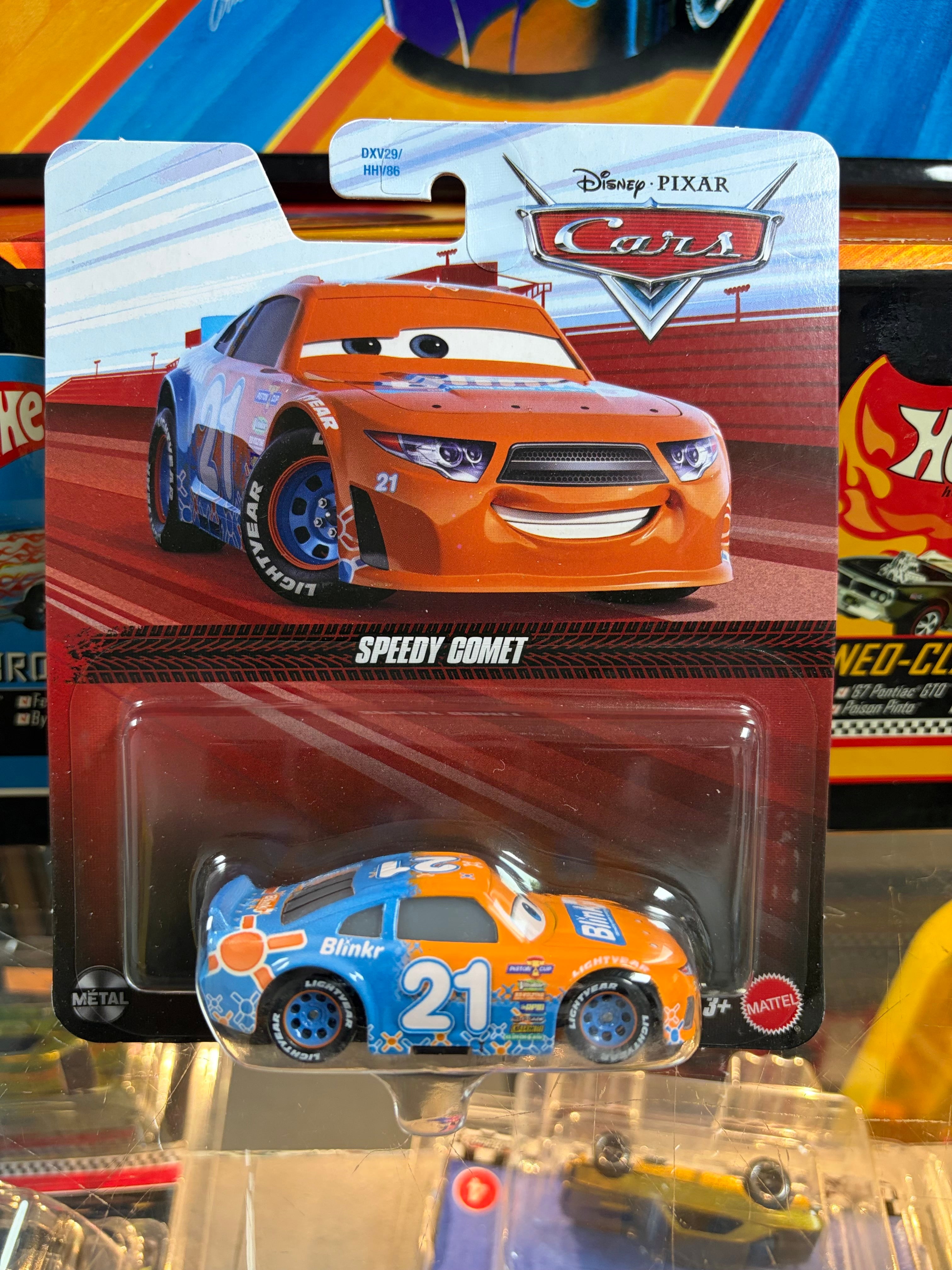 Disney Pixar Cars 1:55 Scale Die-Cast Metal – Speedy Comet