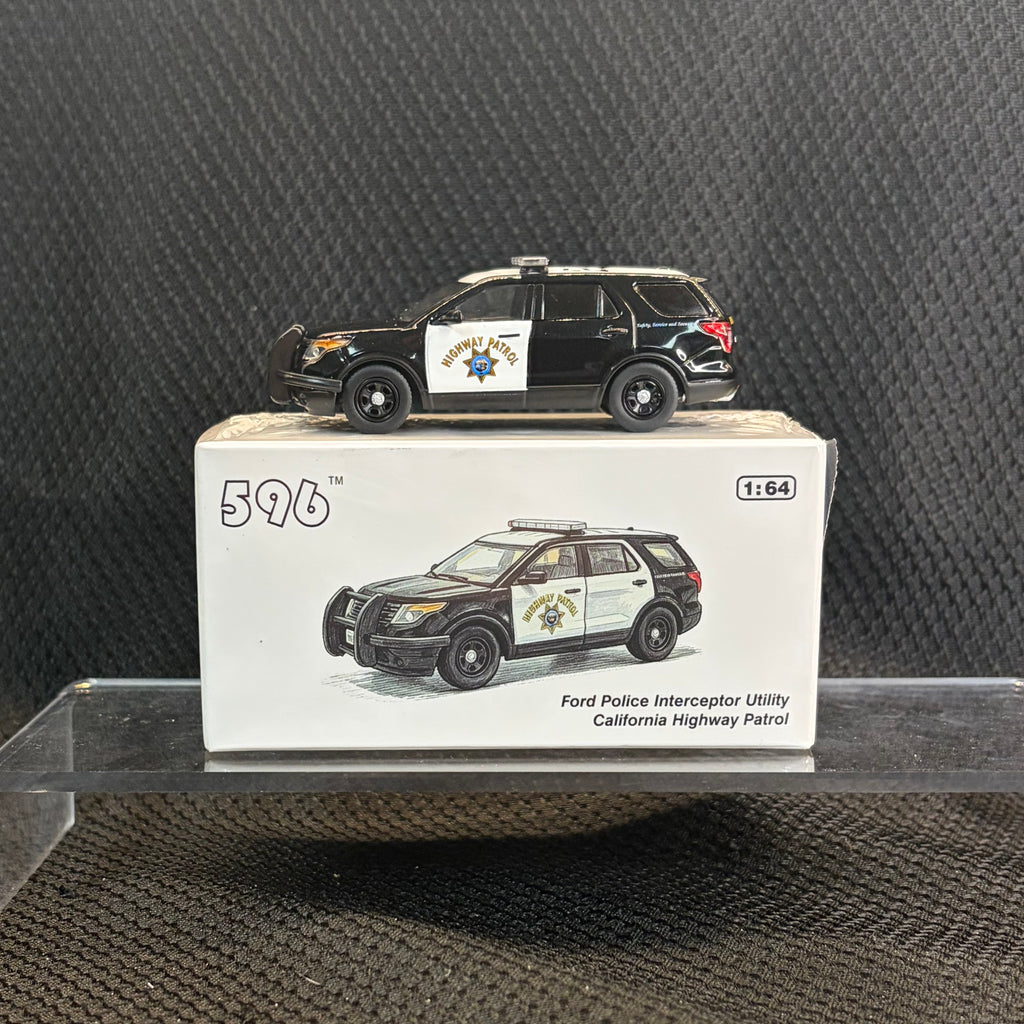 596 Model Ford Police Interceptor Utility California Highway Patrol