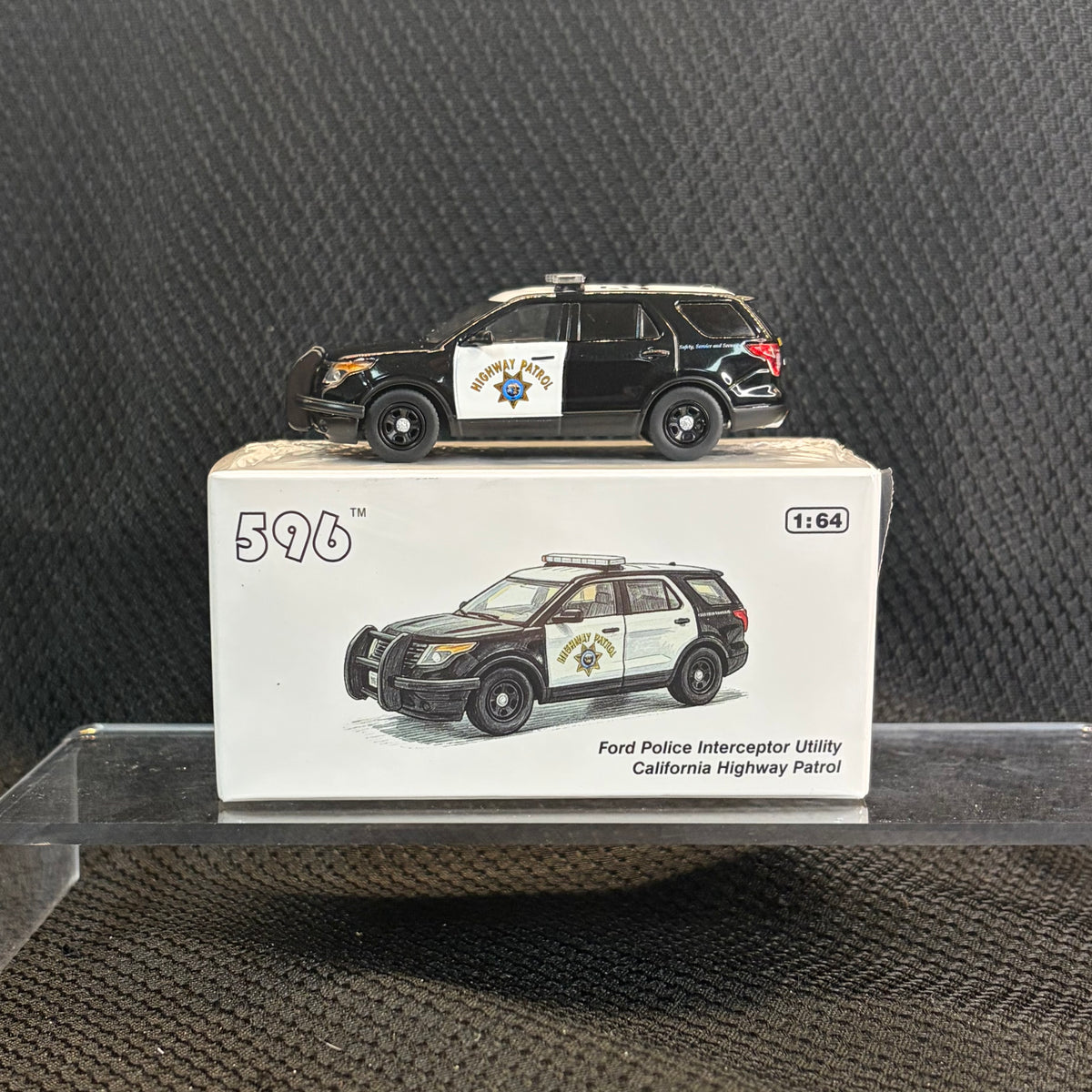 596 Model Ford Police Interceptor Utility California Highway Patrol