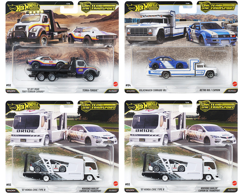 Hot Wheels 1:64 Team Transport 2026 L Case Assortment