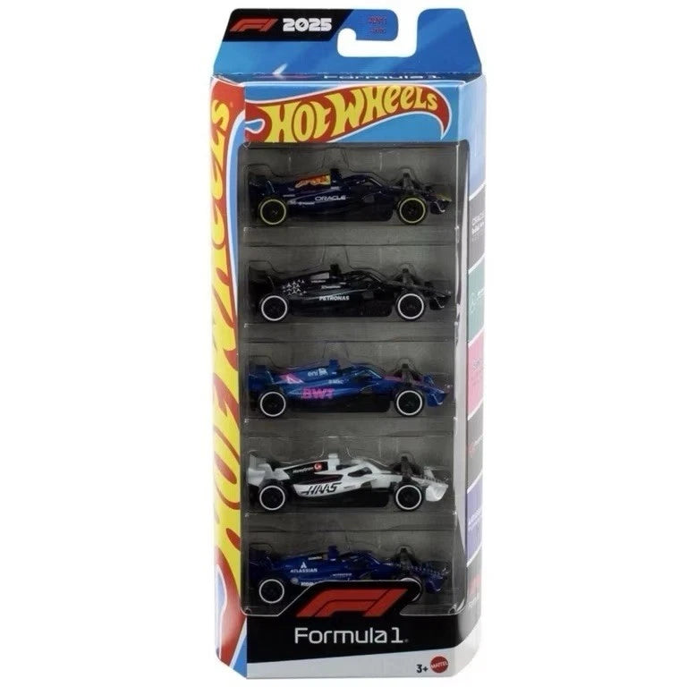 Hot Wheels Formula 1 Racing 5-Pack