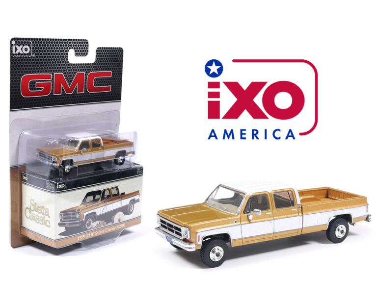 IXO Model 1:64 1975 GMC Sierra Classic – Yuba Gold