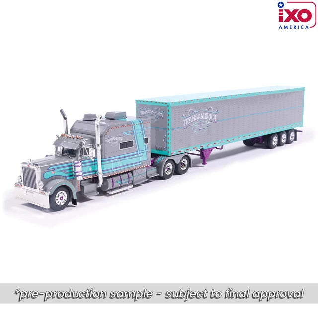 Ixo Models 1:64 Peterbilt 379 TransAmerica J1 Diecast Exclusive