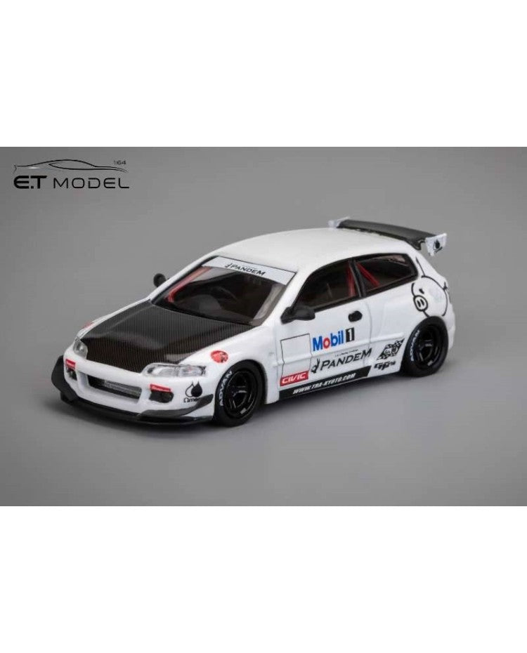 ET Model x Model Collect 1:64 Pandem Honda Civic EG 5th Generation Rocket Bunny