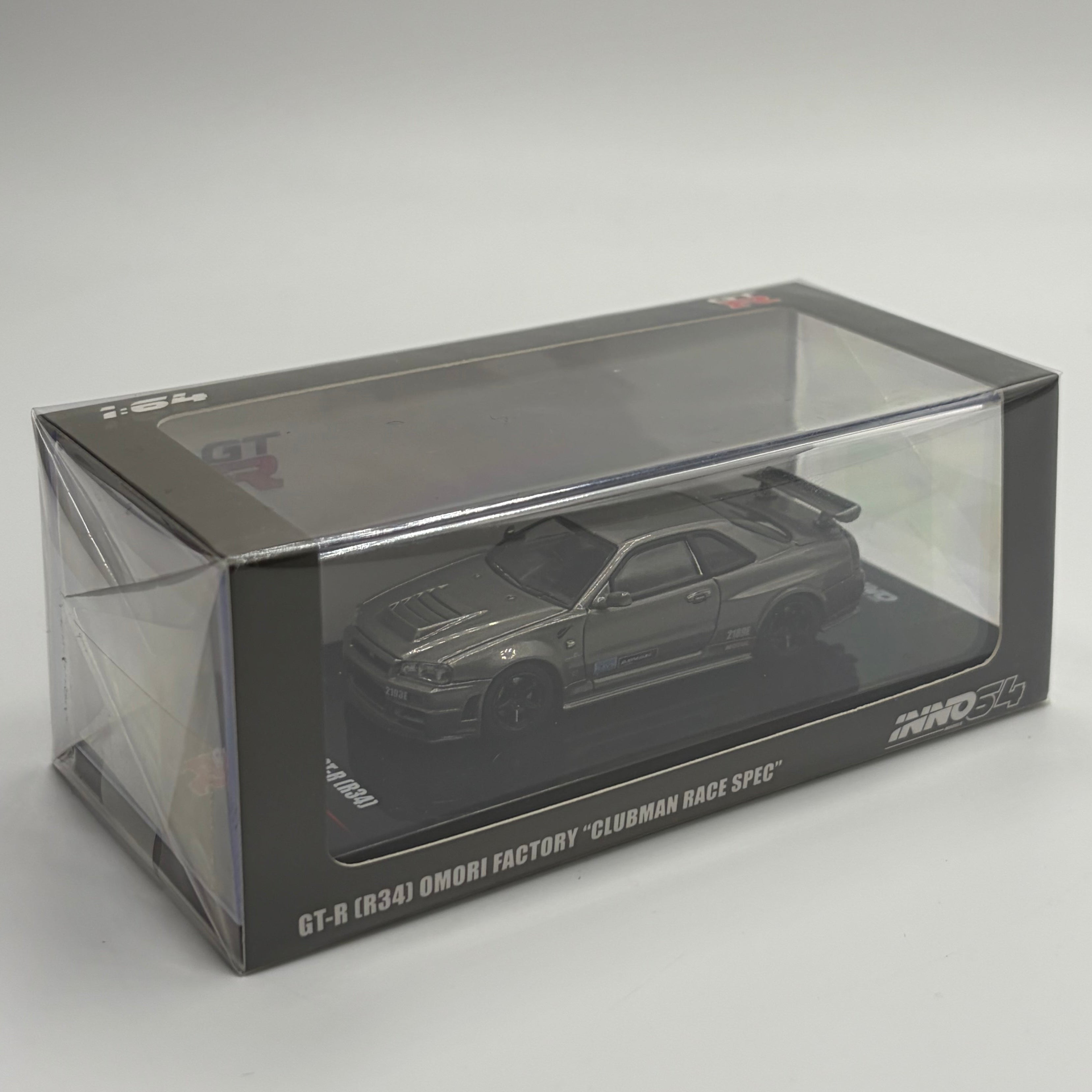 INNO64 Nissan Skyline GT-R (R34) Omori Factory Clubman Race