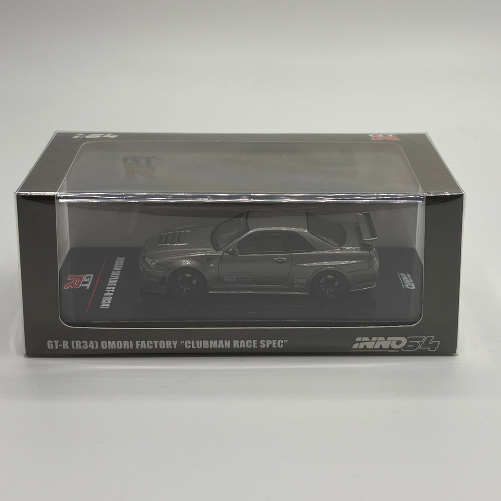 INNO64 Nissan Skyline GT-R (R34) Omori Factory Clubman Race