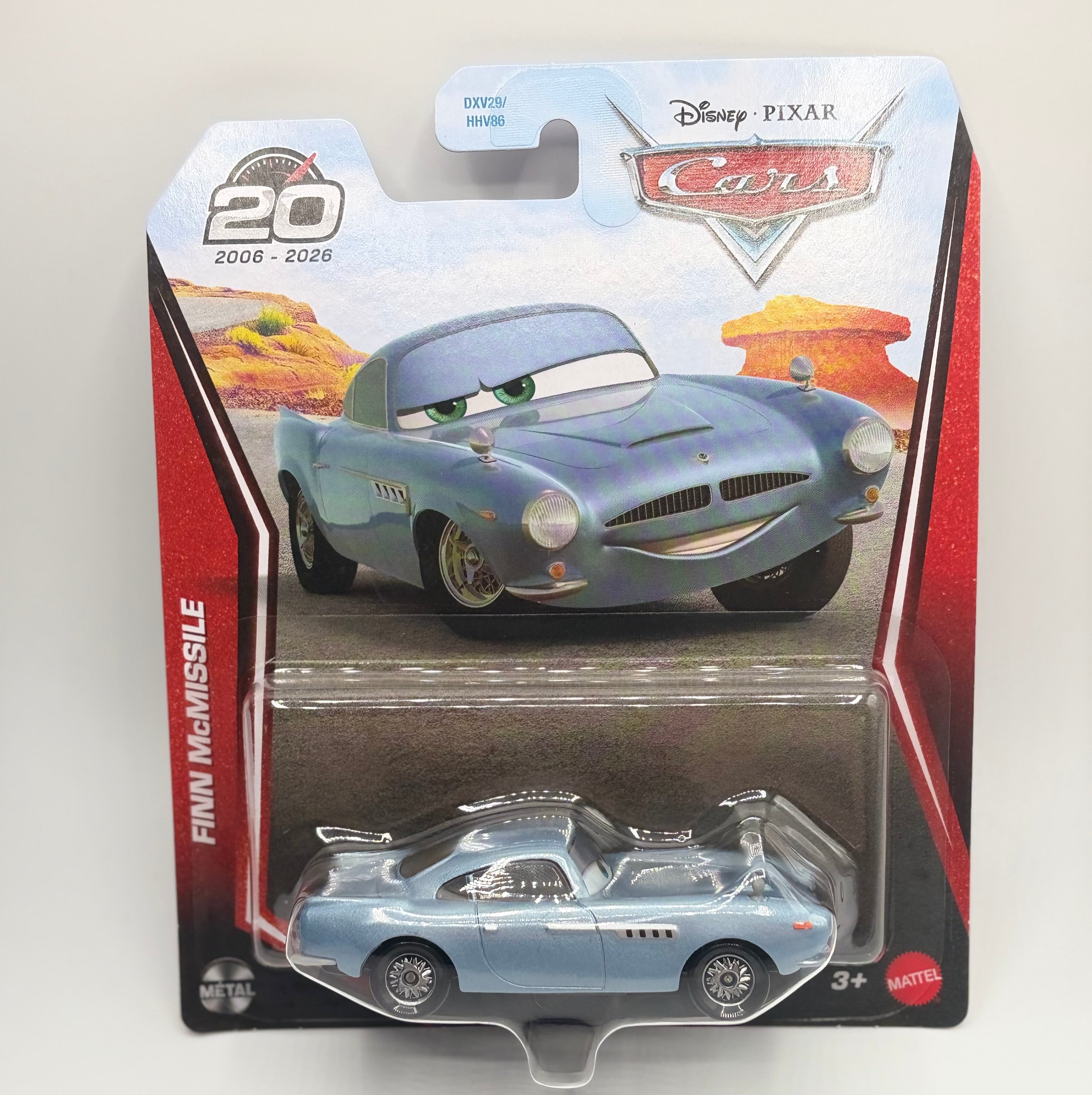 Disney Pixar Cars 20th Anniversary Card – Finn McMissile