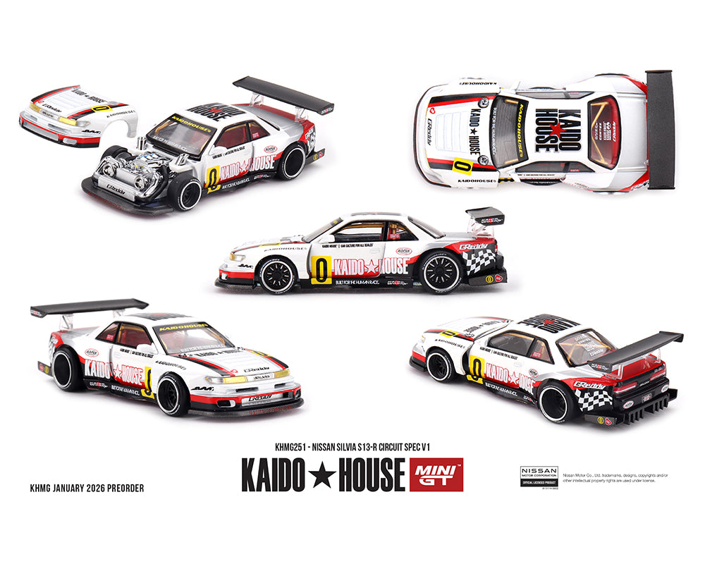 Kaido House #251 Nissan Silvia S13-R Circuit Spec V1