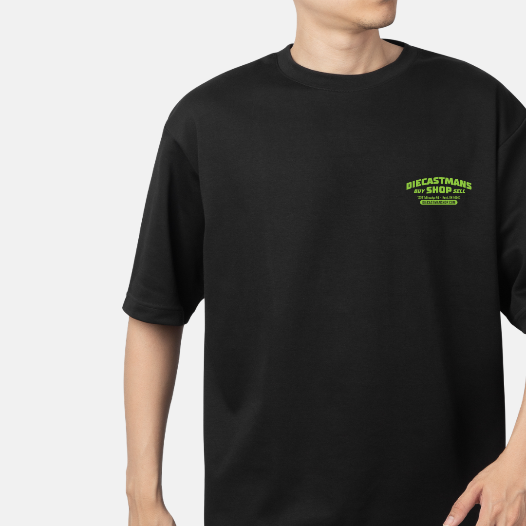 Diecastman's Shop T-Shirt Green