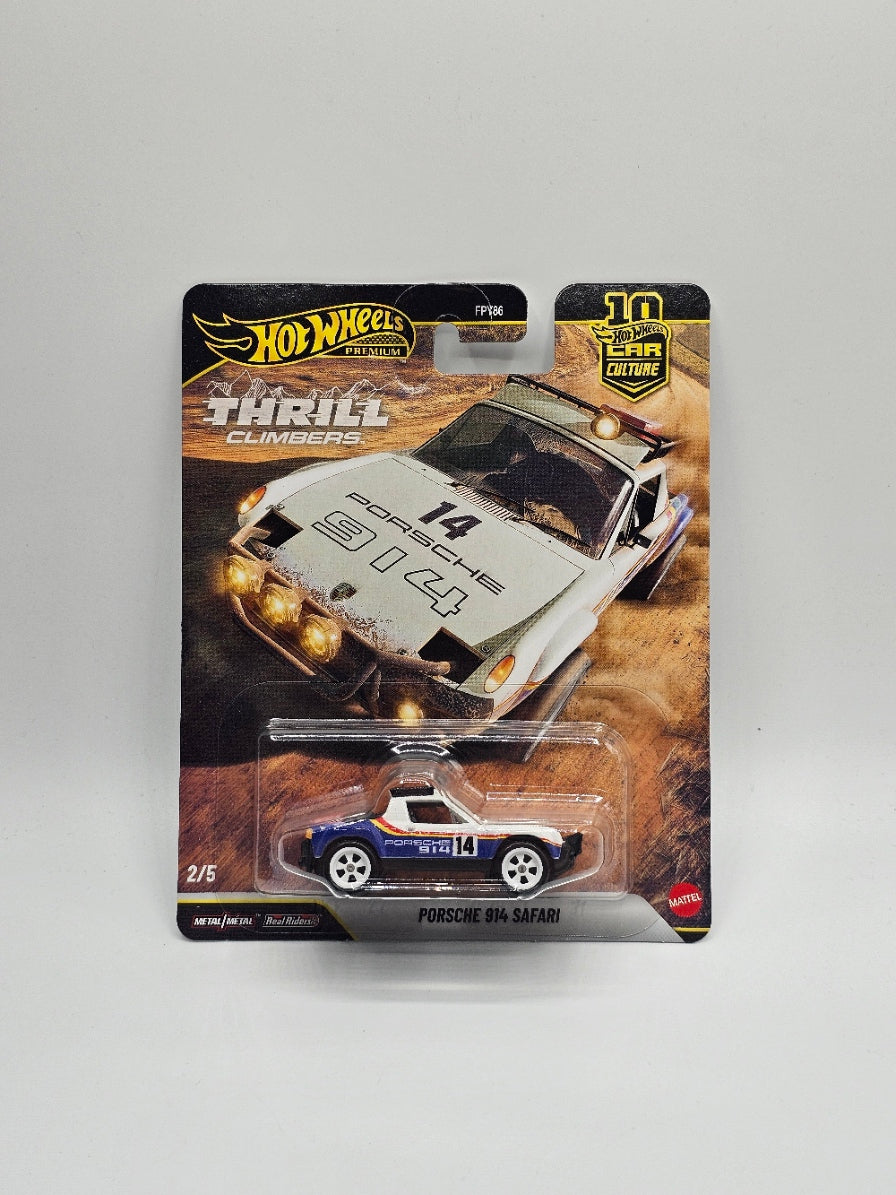 Hot Wheels Premium Pop Culture Thrill Climbers Porsche 914 Safari