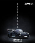 INNO64 1:64 RWB 964 Matte Black Diecast Model Car