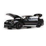 1:18 Scale 2022 Ford Mustang Shelby GT500 - Shadow Black