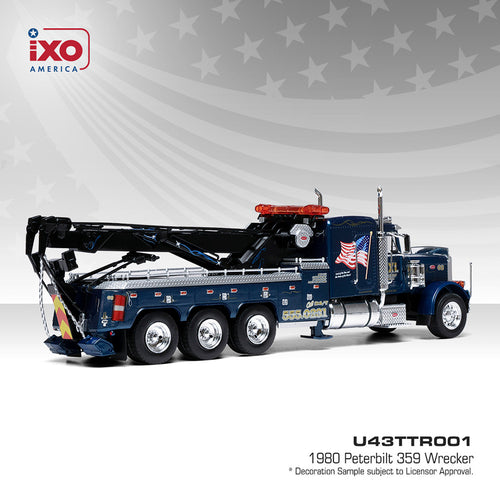 1:43 Scale 1980 Peterbilt 359 Wrecker