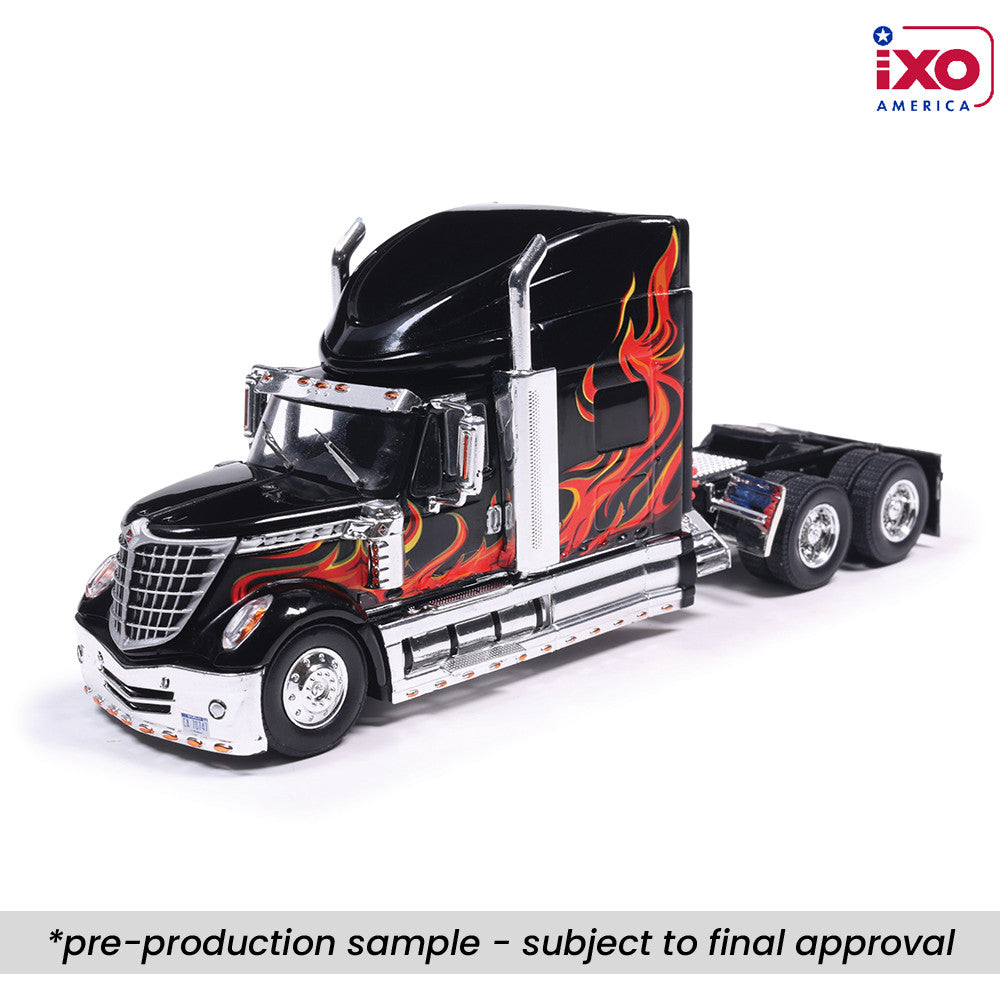 1:64 Scale 2010 International Lonestar - Black with Flames