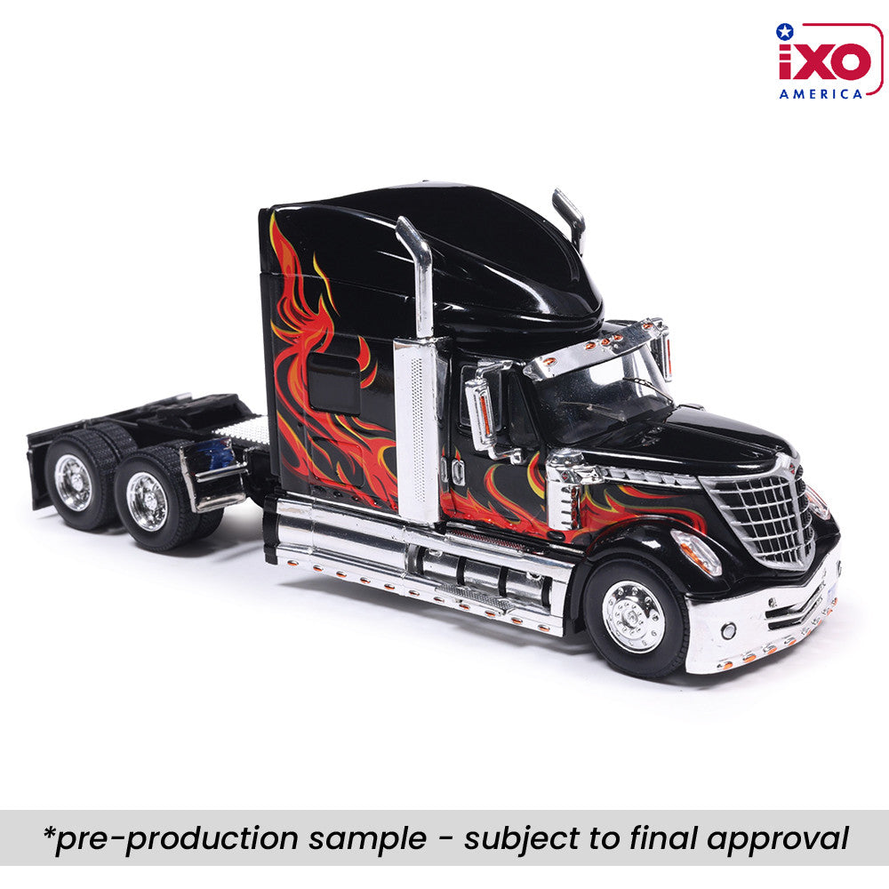 1:64 Scale 2010 International Lonestar - Black with Flames