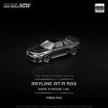 Pop Race Nissan Skyline GT-R R33 in Dark Chrome