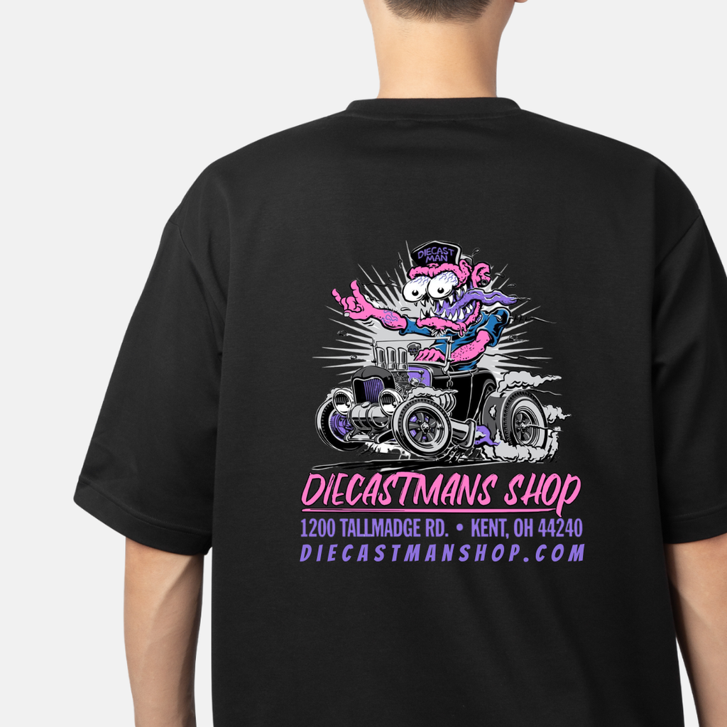 Diecastman's Shop T-Shirt Pink
