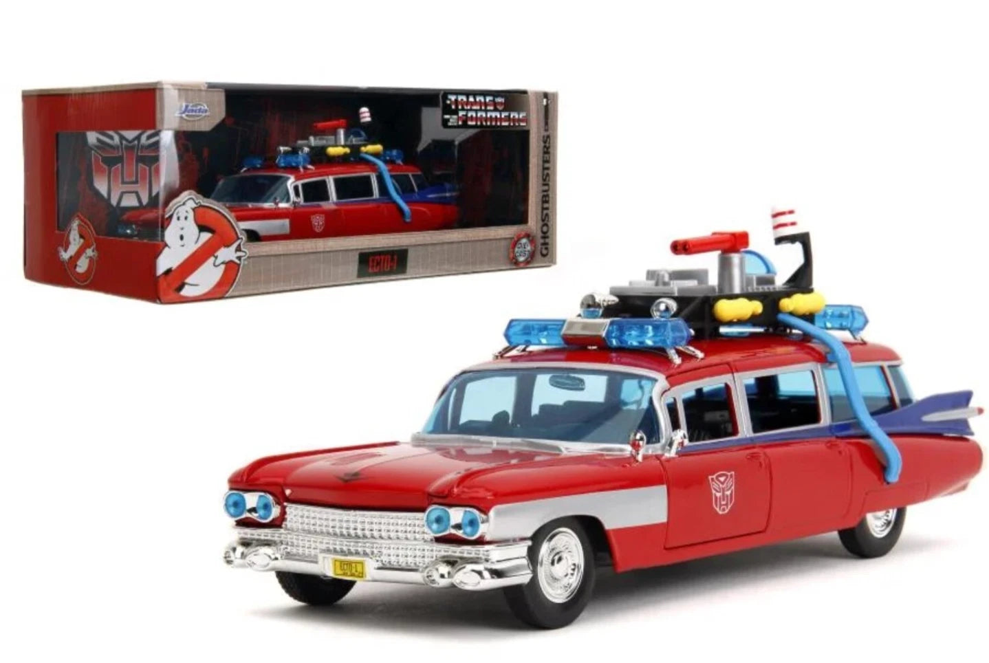 Jada Ghostbusters x Transformers Mashup Ecto-1
