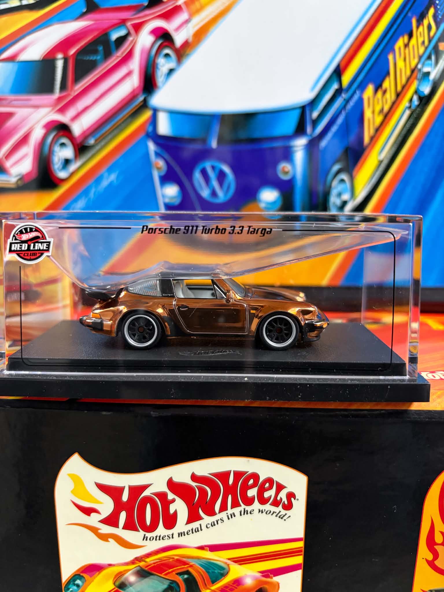 Hot Wheels RLC Exclusive 1988 Porsche 911 Turbo 3.3 Targa – Bronze