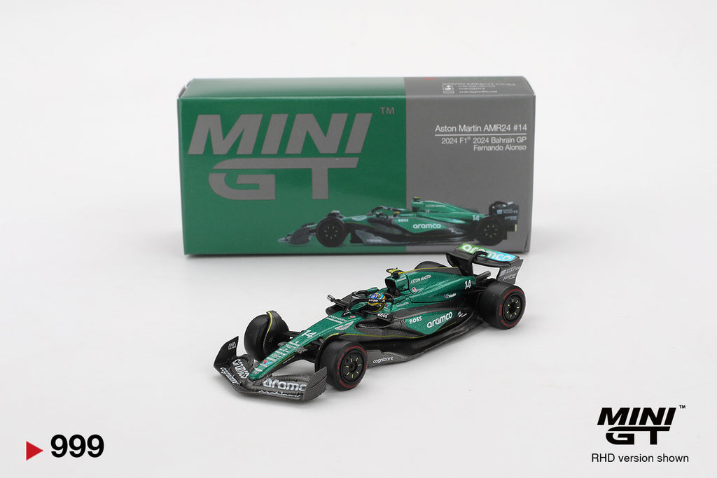 Aston Martin AMR24 #14 Fernando Alonso 2024 F1 Bahrain GP