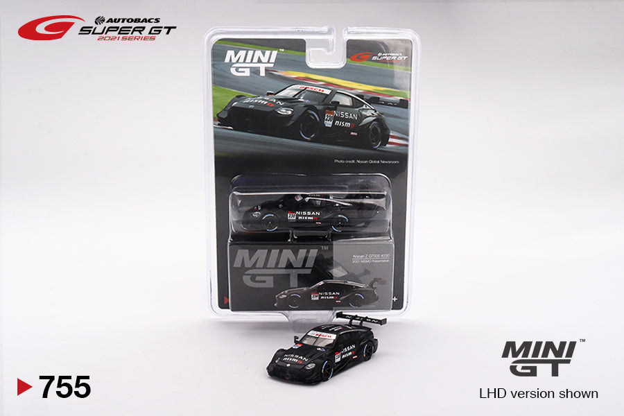 Mini GT #755 Nissan Z GT500 #230 2021 NISMO Presentation
