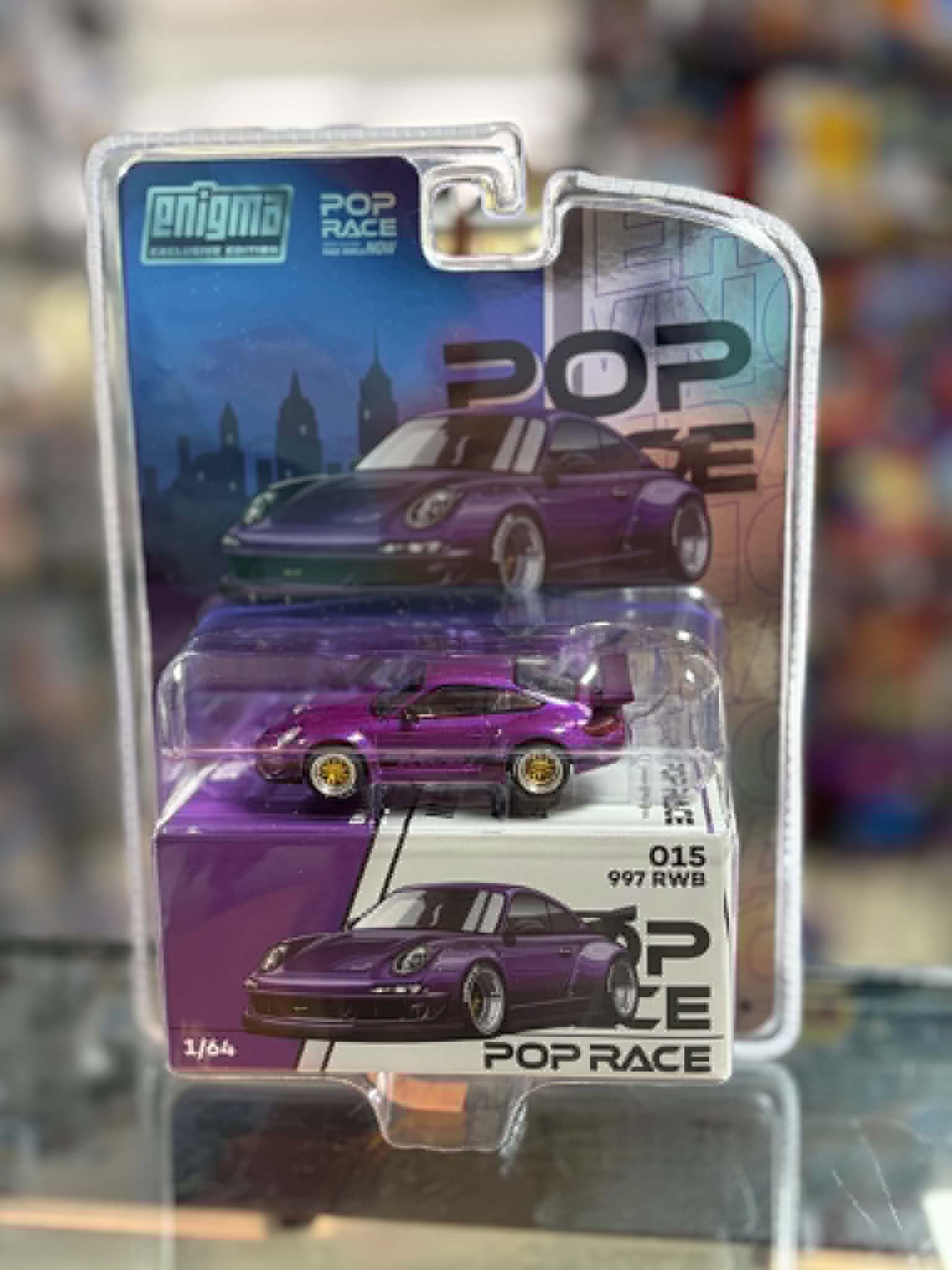 Pop Race Porsche RWB 997 Purple Enigma Exclusive Edition