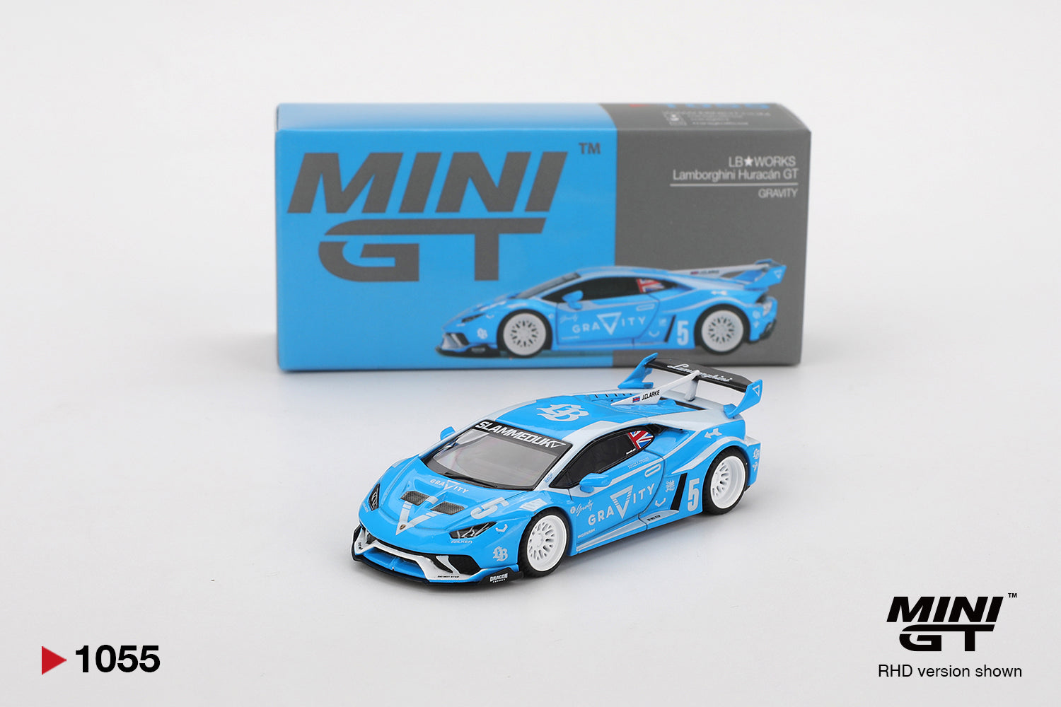 LB WORKS Lamborghini Huracán GT GRAVITY - Mini GT 1/64 Scale