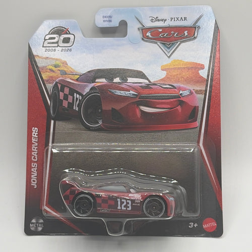 Disney Pixar Cars 20th Anniversary – Jonas Carvers #123