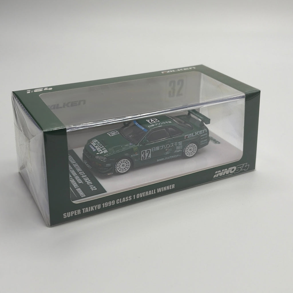 INNO64 Nissan Skyline GT-R R34 #32 Prince Chiba Falken Super Taikyu