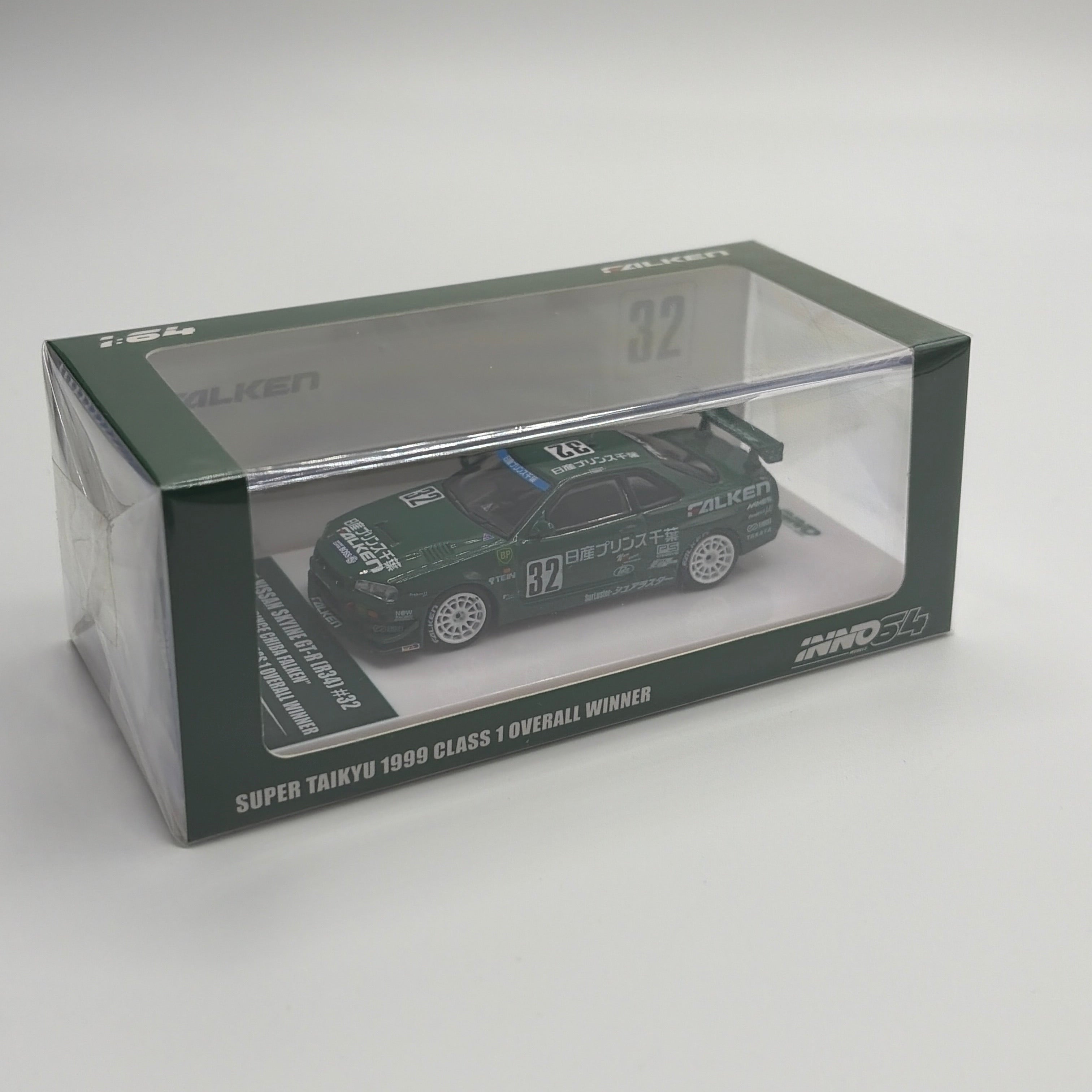 INNO64 Nissan Skyline GT-R R34 #32 Prince Chiba Falken Super Taikyu