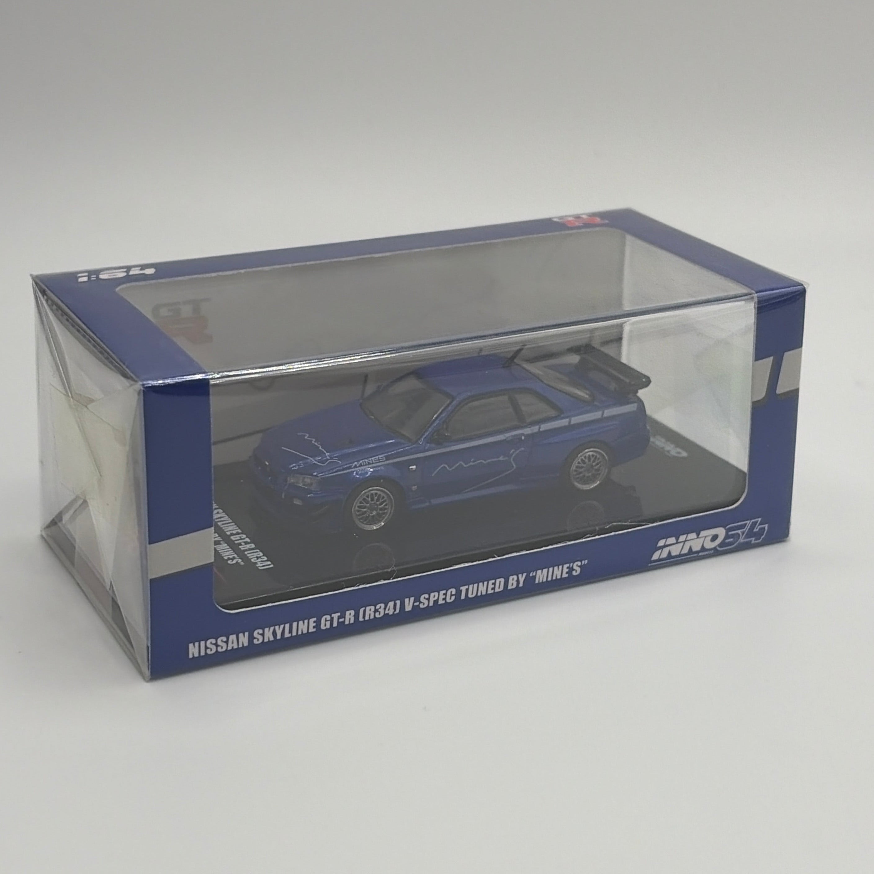 INNO64 Nissan Skyline GT-R (R34) V-Spec Tuned by MINE'S 1:64