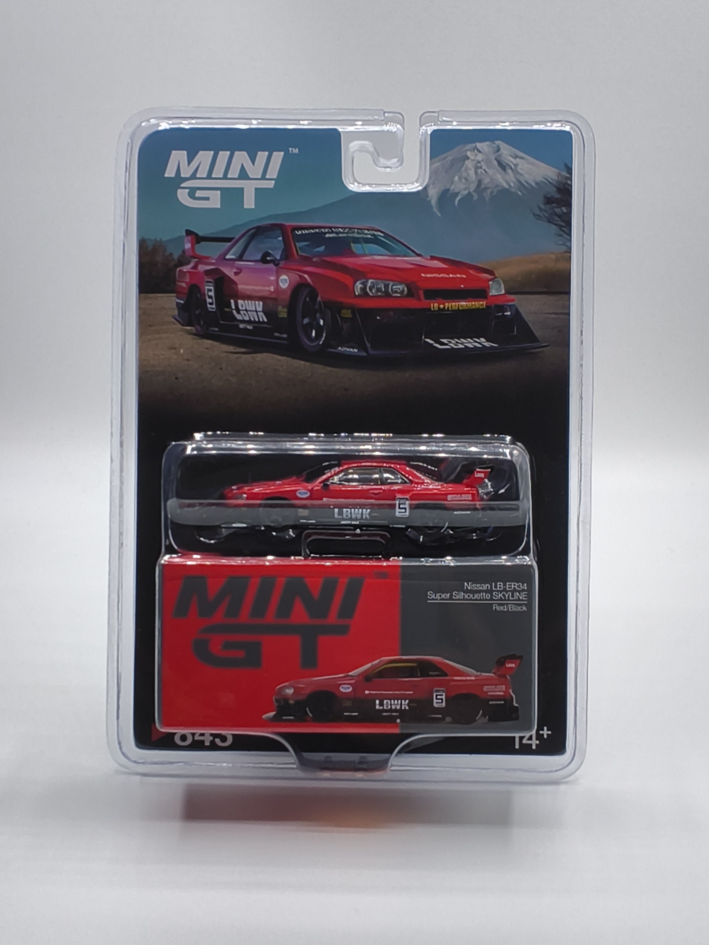 Nissan LB-ER34 Super Silhouette Skyline Red/Black