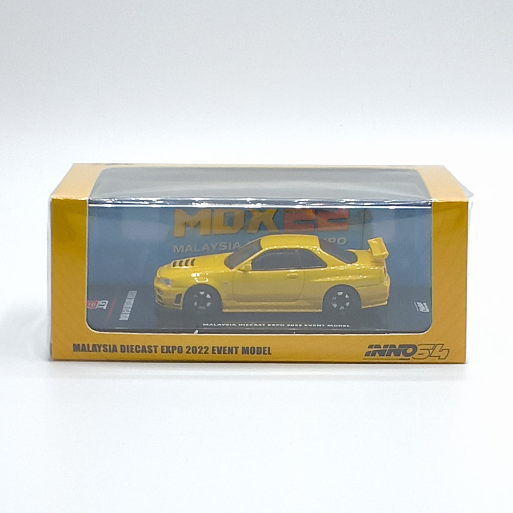 INNO64 Nissan Skyline GT-R R34 Malaysia Diecast Expo 2022 Event Model