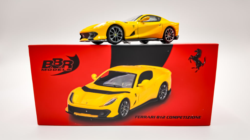 BBR Models Ferrari 812 Competizone Giallo Modena Yellow