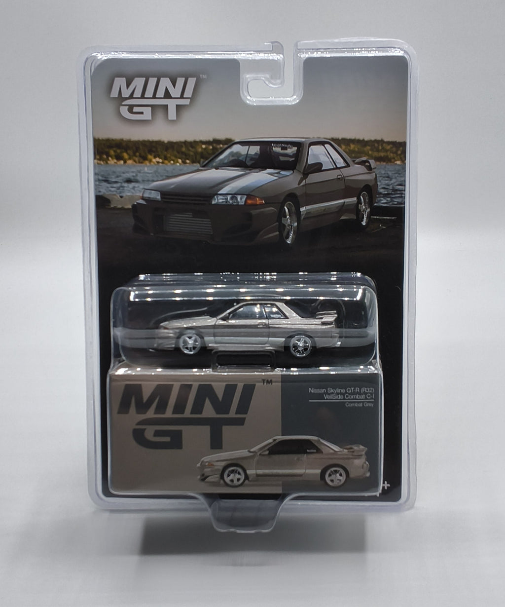 Mini Gt Nissan Skyline GT-R (R32) Veilside Combat C-I Veilside Combat #971Grey