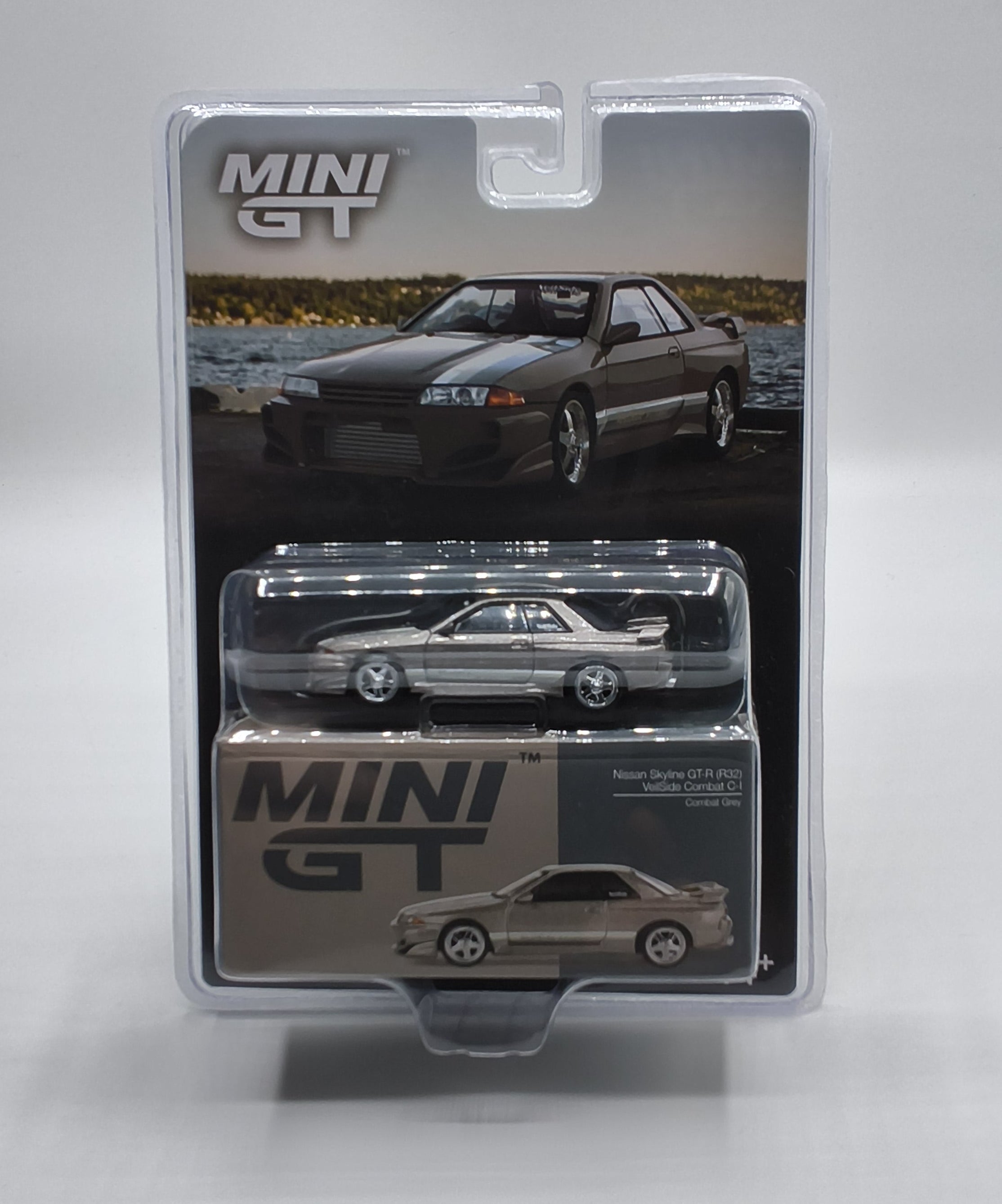 Mini Gt Nissan Skyline GT-R (R32) Veilside Combat C-I Veilside Combat #971Grey