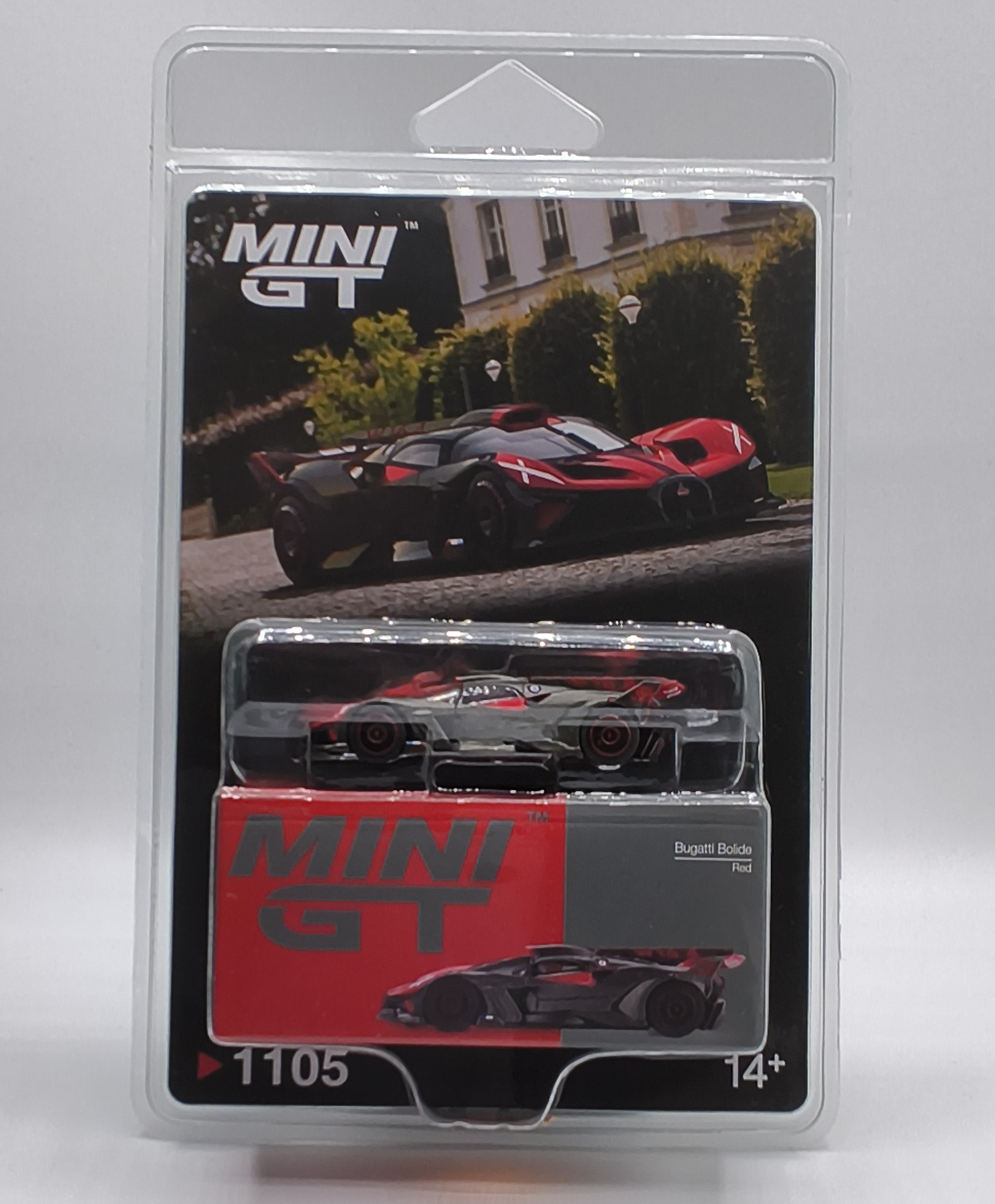 MINI GT #1105 Bugatti Bolide – Red