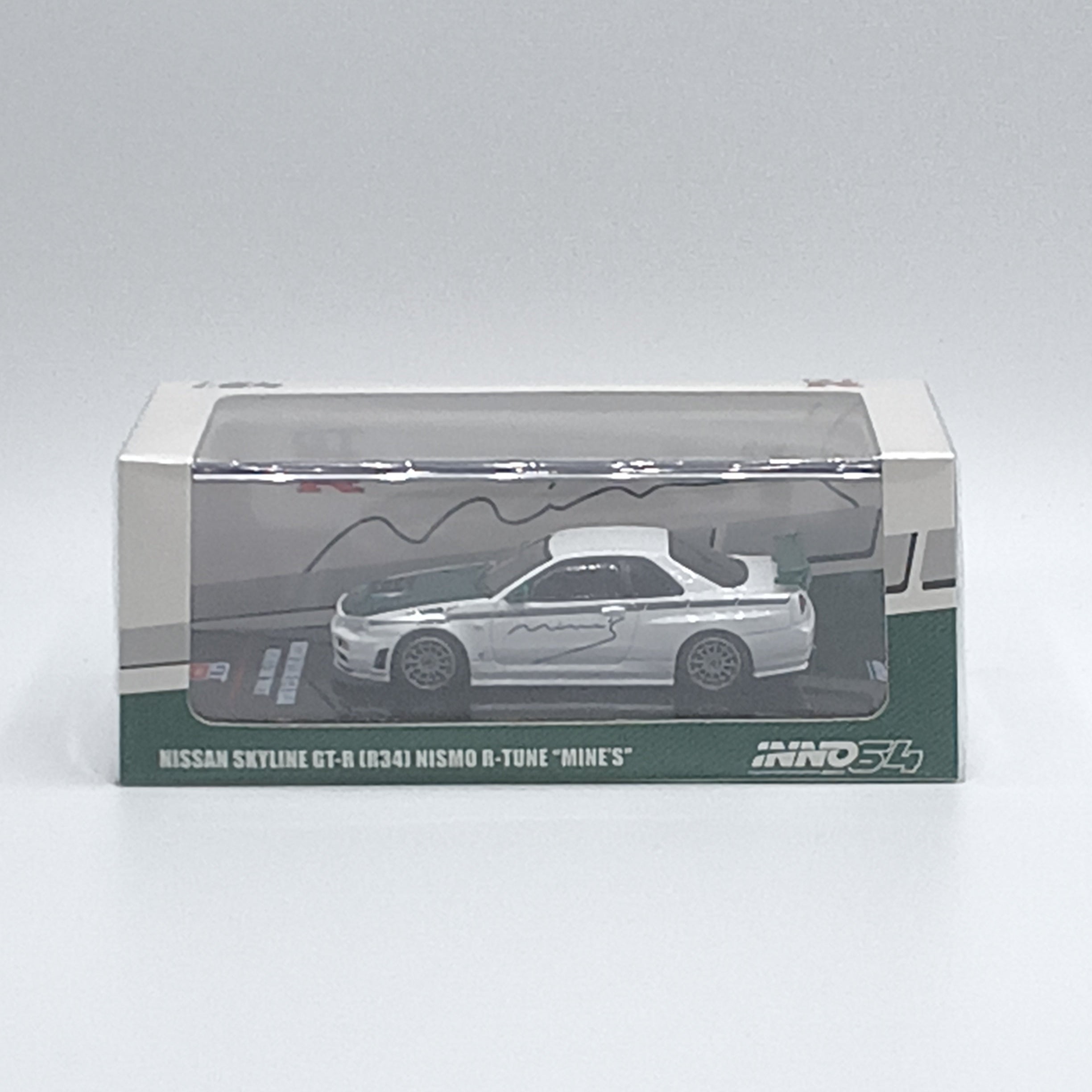 INNO64 Nissan Skyline GT-R R34 NISMO R-Tune MINE'S 1:64