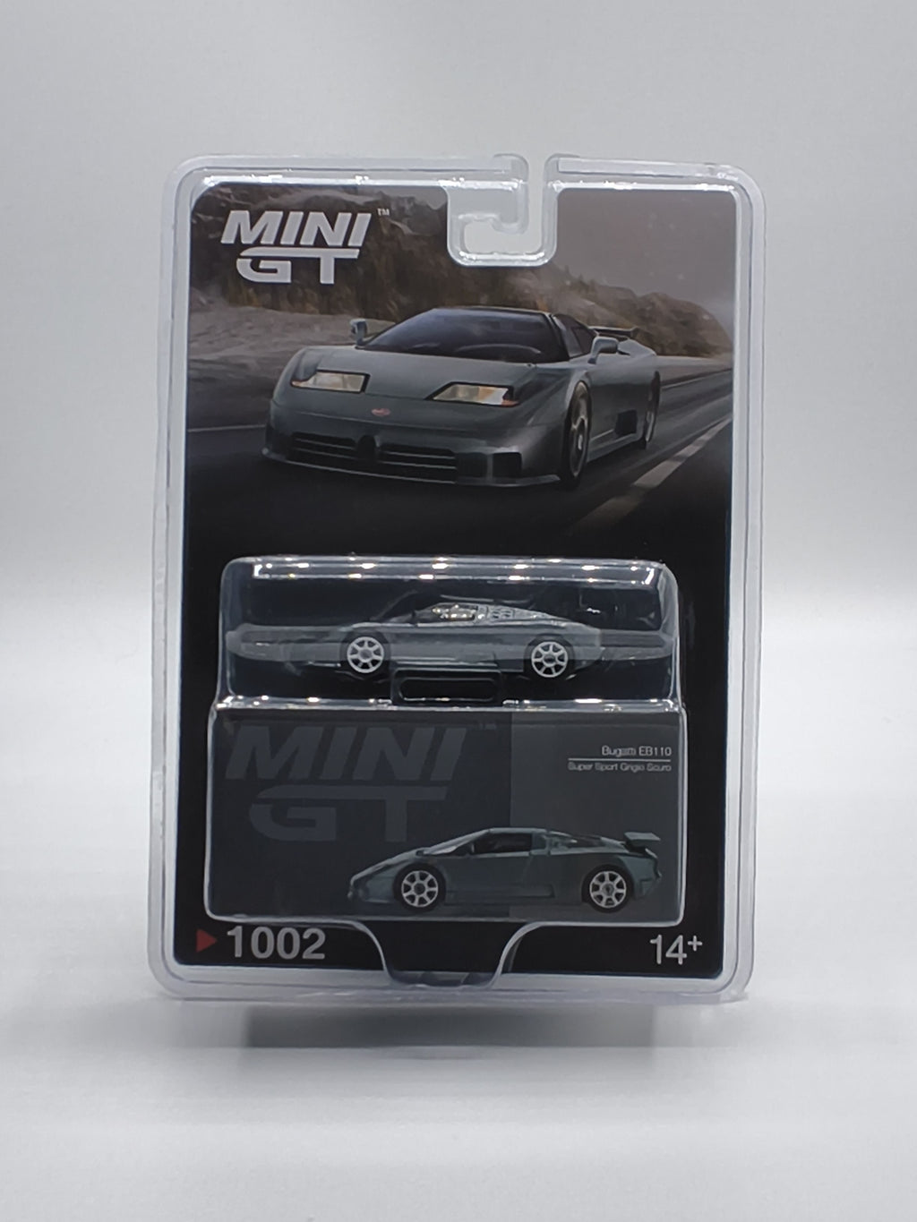 Mini Gt Bugatti EB110 Super Sport Grigio Scuro #1002