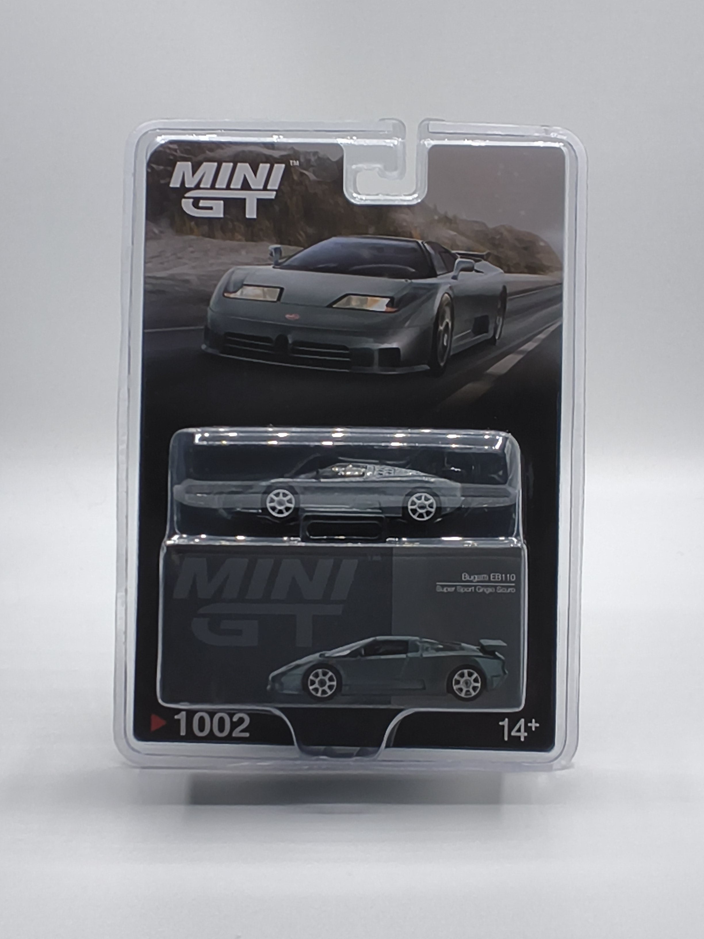 Mini Gt Bugatti EB110 Super Sport Grigio Scuro #1002