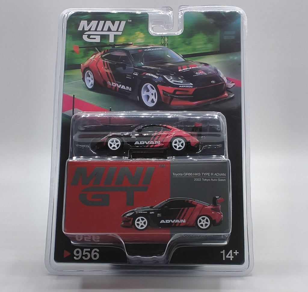 Mini Gt Toyota GR86 HKS TYPE R ADVAN 2022 Tokyo Auto Salon #956