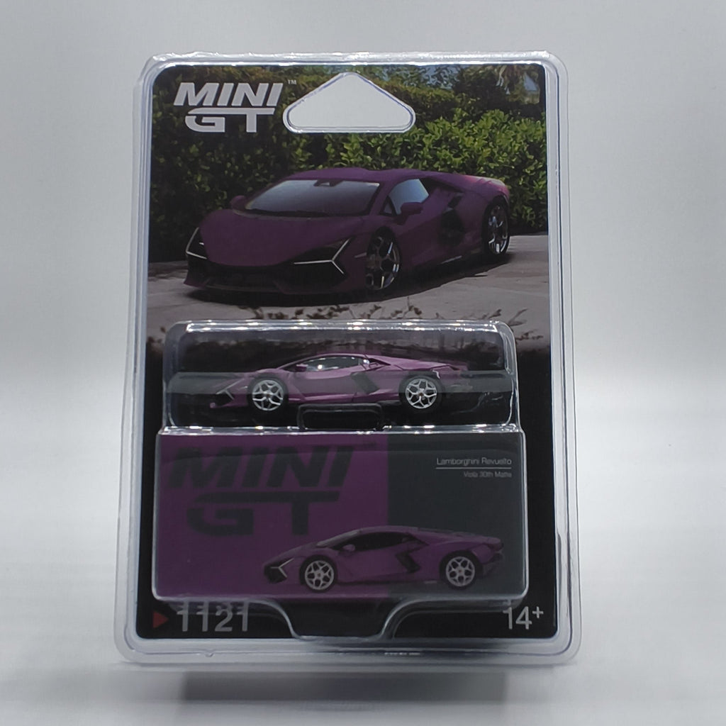 Mini GT Lamborghini Revuelto Viola 30th Matte