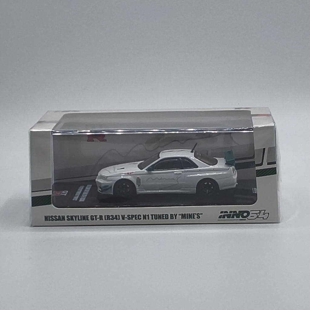INNO64 Nissan Skyline GT-R R34 V-Spec N1 RHD MINE'S