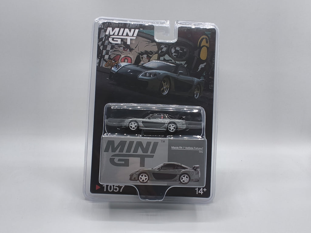 Mini GT #1057 1:64 Mazda RX-7 VeilSide – Fortune Gray