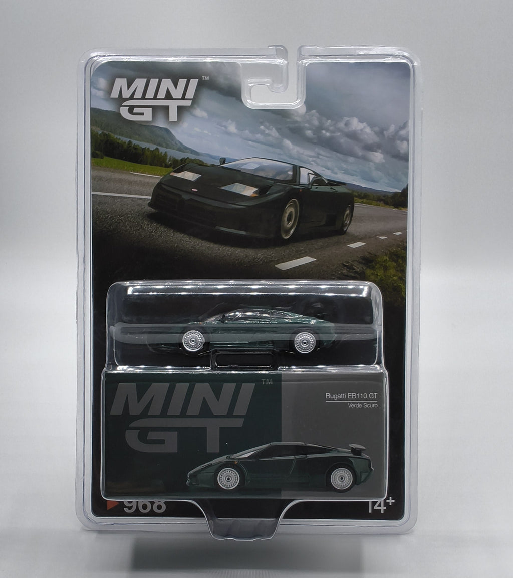 Mini Gt Bugatti EB110 GT Verde Scuro #968