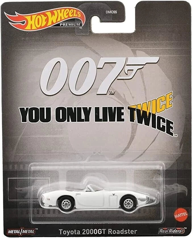 Hot Wheels 2023 James Bond 007 - You Only Live Twice - Toyota 2000GT Roadster