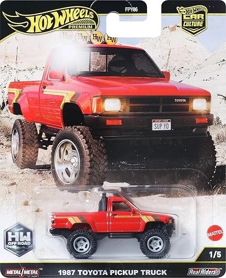 Hot Wheels Premium Car Culture 2024 - Off Road - '87 Toyota Pickup