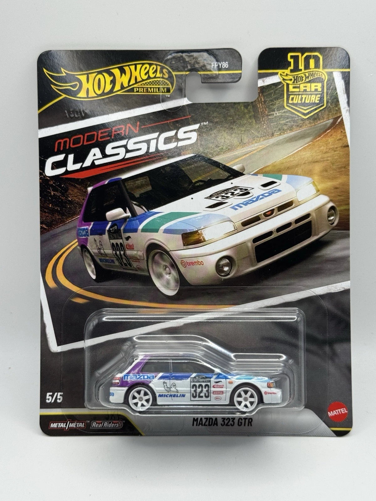Hot Wheels Premium Car Culture Modern Classics Mazda 323 GTR