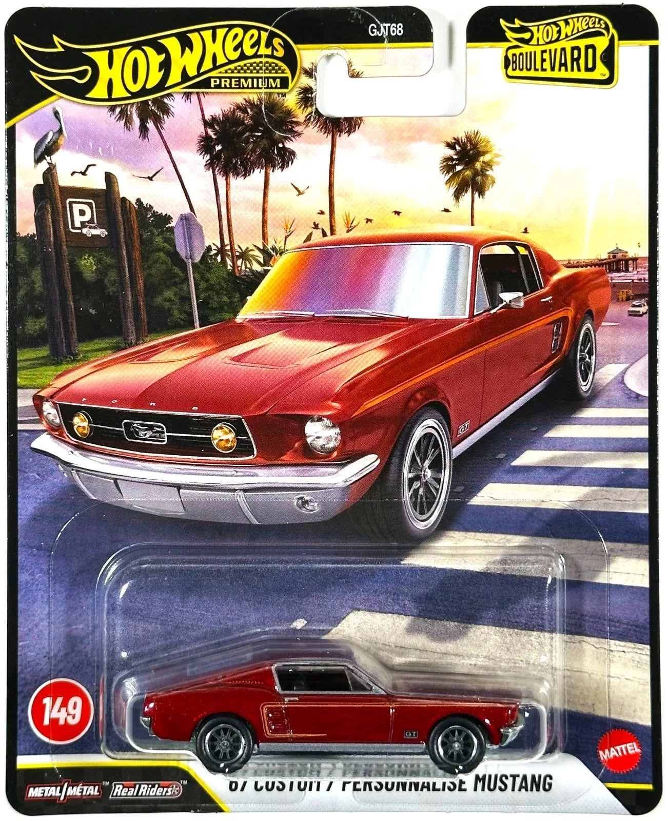 Hot Wheels 2026 Premium Boulevard #149 '67 Custom Mustang